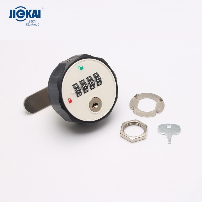Μηχανική τετραψήφια συνδυαστική κλειδαριά για ντουλάπες και συρταριέρες, μοντέλο Mb515, σώμα από κράμα ψευδαργύρου, κλείδωμα με κωδικό