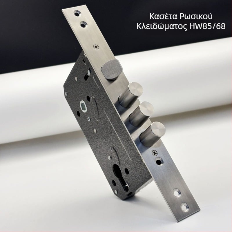 Μηχανική κλειδαριά, μοντέλο 8568, ανοξείδωτο ατσάλι, κατάλληλη για πόρτες ασφαλείας, βίλες και ξύλινες πόρτες, μάρκα Juhongwei