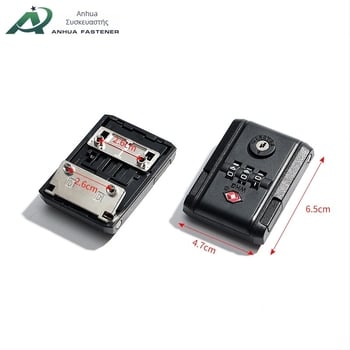 Κλειδαριά αποσκευών με κωδικό – τελωνειακή κλειδαριά για αποσκευές, πλαστικό