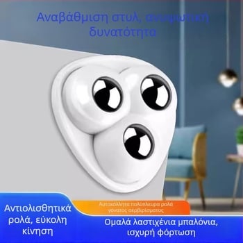 Pengyi Βάση επίπλων με κολλητή σύνδεση και περιστρεφόμενος τροχός - Αθόρυβο, Ανοξείδωτο Ατσάλι, Φθινόπωρο 2025