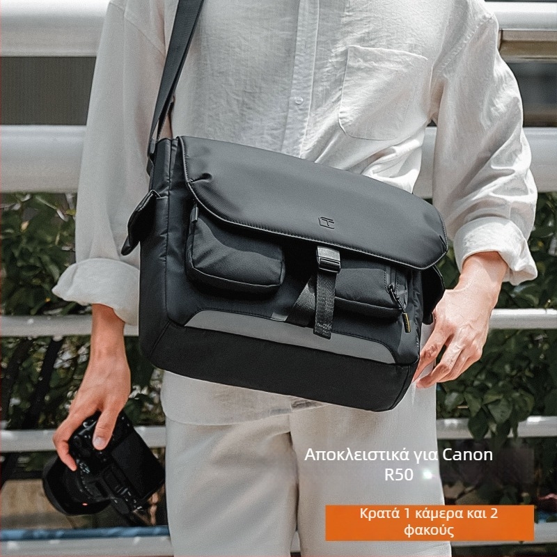 TANGCOOL τσάντα φωτογραφικής μηχανής SLR — Μεγάλη χωρητικότητα, στον ώμο, Oxford ύφασμα