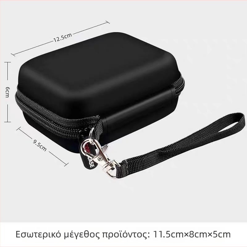 Τσάντα CCD για ψηφιακή κάμερα - PU υλικό, Unisex, στυλ τσάντας χειρός / Αστικός μινιμαλισμός, Άνοιξη 2025, για φορητή κάμερα