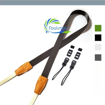 Πολυλειτουργική στενή ιμάντας κάμερας – ρυθμιζόμενης μήκους, πολυεστέρας, συμβατή με Sony/Nikon/Canon και κάμερες χωρίς καθρέφτη, μοντέλο 750d