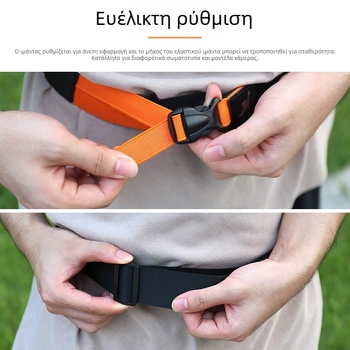 Σφιχτή ζώνη μέσης για SLR κάμερες – μοντέλο Yd belt, μάρκα Jeno, καθολική συμβατότητα με μπαιονέτα και φακούς, OEM κατασκευή