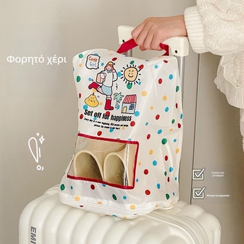 Beautiful bubble Τσάντα αποθήκευσης παπουτσιών — φορητή, σχέδιο καρτούν, ύφασμα, αδιάβροχο και ανθεκτικό στις κηλίδες, 45 g