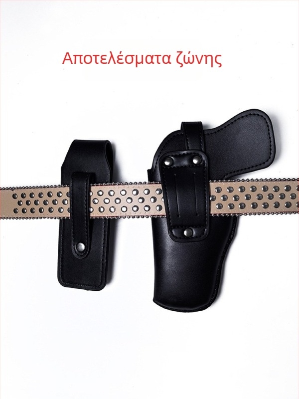 Θήκη πιστολιού από γνήσιο δέρμα για ζώνη, αριστερό/δεξί χέρι, συμβατή με 92G και Glock 17/19, γρήγορη ανάσυρση, εξωτερική τακτική χρήση.