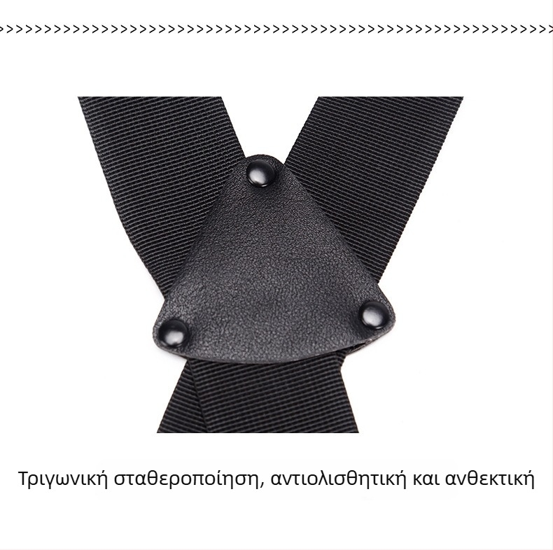 X-Type εξωτερικός ιμάντας ώμου φόρτωσης με πολυλειτουργικό τακτικό λουκέτο και μεταλλική αγκύρα