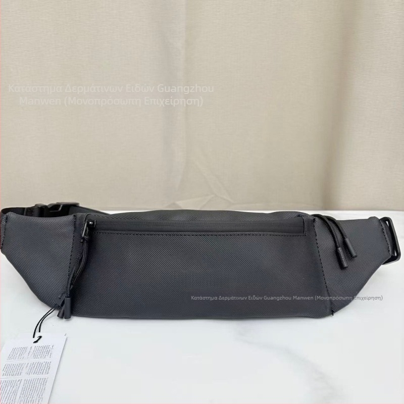 Ανδρική τσάντα μέσης, PVC υλικό, αδιάβροχη, επένδυση πολυεστερική, κατάλληλη για ταξίδια αναψυχής