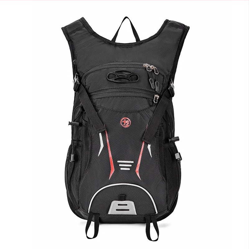 Unisex αδιάβροχο σακίδιο πεζοπορίας, ελαφρύς σχεδιασμός, πολυεστερικό υλικό, ιμάντες με αερόσφυρες, προστασία της σπονδυλικής στήλης, κατάλληλο για υπαίθριες δραστηριότητες