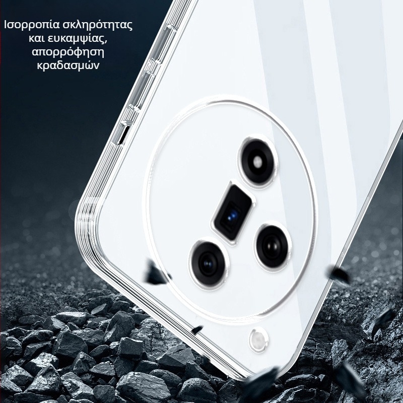 Θήκη Zhuoku TPU για OPPO Find X7 Pro, Find X6, Find X5, Find X3 και X8 Pro – μινιμαλιστικός σχεδιασμός, αντοχή σε πτώσεις