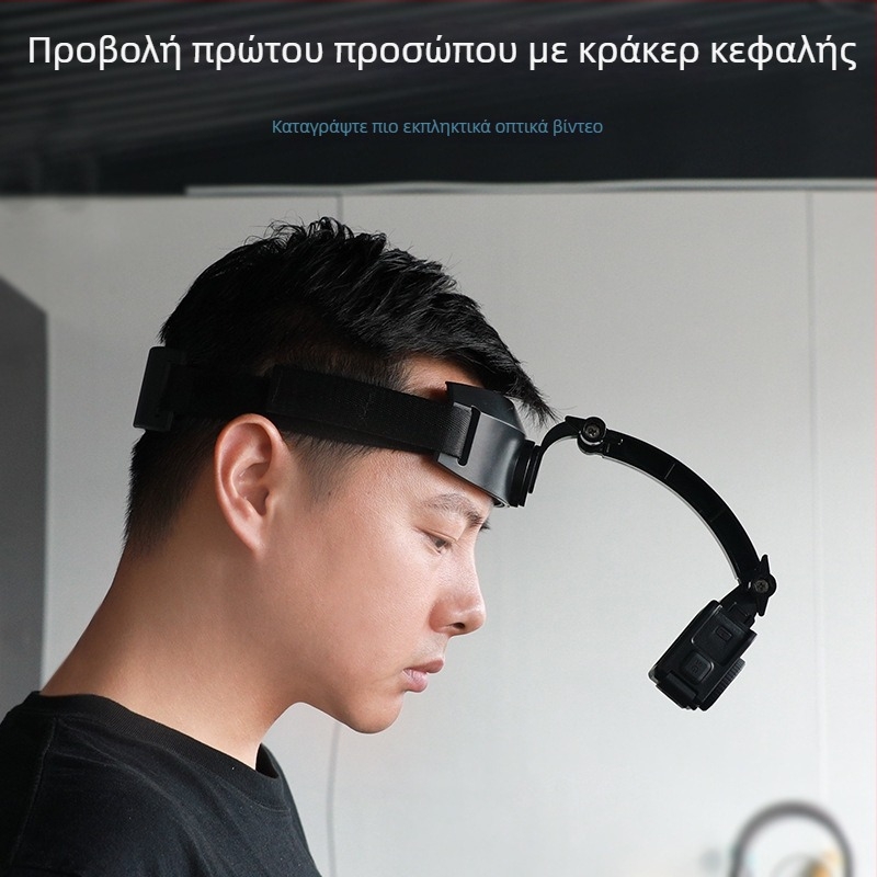 Κεφαλικός στηρίγμα κάμερας QT-0037 για Gorpo (action5Pro/4/3/2) – καταγραφή με ελεύθερα χέρια