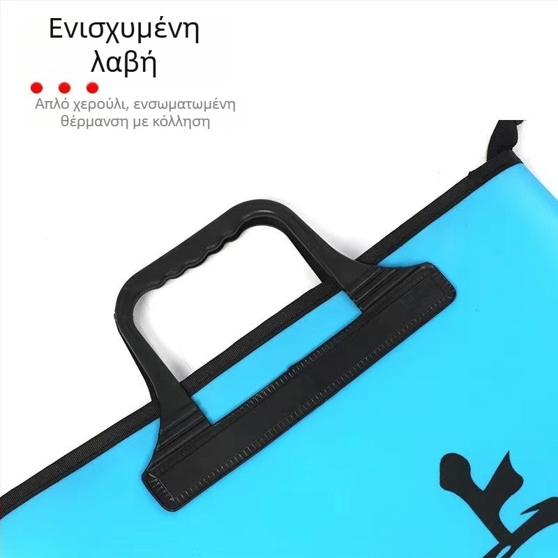 Τσάντα ψαρέματος σε ποταμό – EVA, αδιάβροχη αποθήκευση για δόλωμα, γραμμή ψαρέματος και τροχό ψαριού