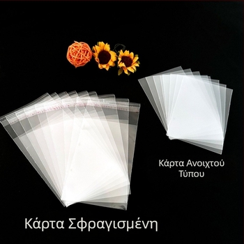 Διαφανής θήκη ταυτότητας με φιλμ για την κάρτα – μοτίβο ποπκόρν, πλαστικό κορεατικού στυλ