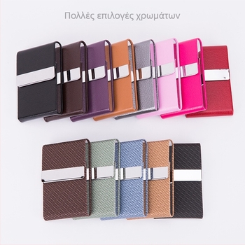 Θήκη καρτών από ανοξείδωτο χάλυβα, unisex, K-Rong, Άνοιξη 2025