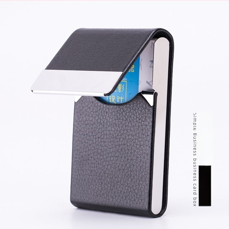 Θήκη καρτών από ανοξείδωτο χάλυβα, unisex, K-Rong, Άνοιξη 2025