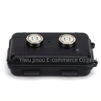 Μεταλλικό κουτί αποθήκευσης κλειδιών αυτοκινήτου με διπλό μαγνητικό κράτημα, αδιάβροχο, κρυφό σχέδιο, χωρητικότητα 50 ml