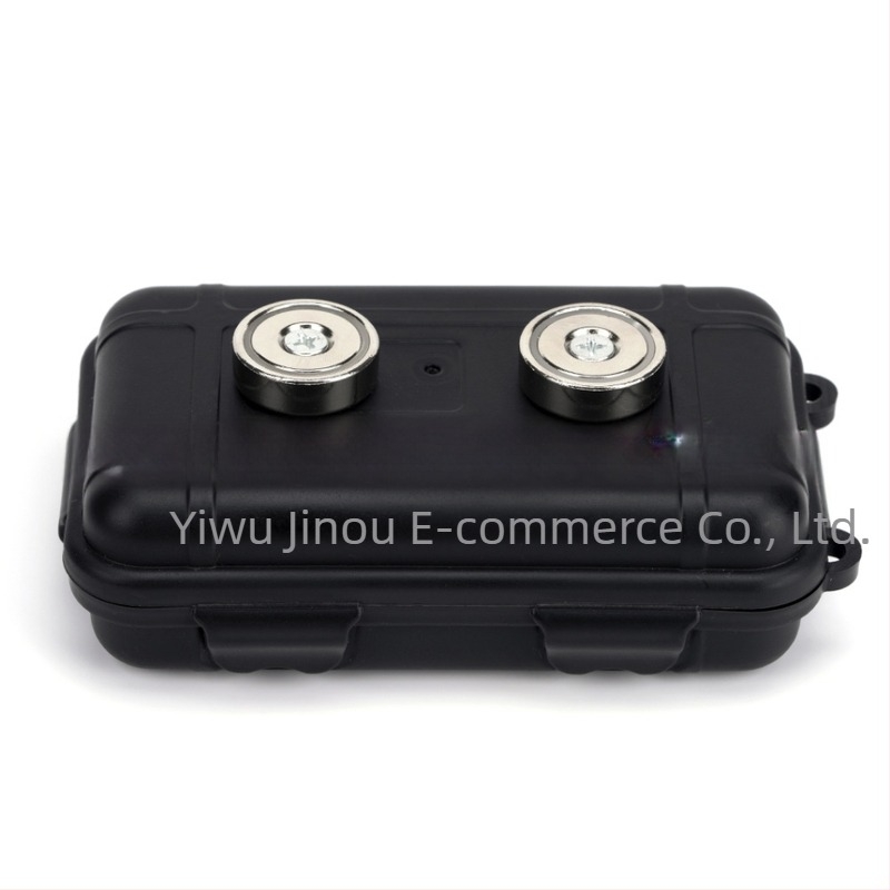 Μεταλλικό κουτί αποθήκευσης κλειδιών αυτοκινήτου με διπλό μαγνητικό κράτημα, αδιάβροχο, κρυφό σχέδιο, χωρητικότητα 50 ml