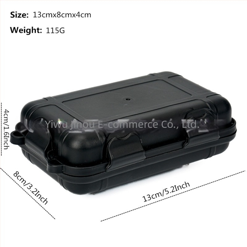 Μεταλλικό κουτί αποθήκευσης κλειδιών αυτοκινήτου με διπλό μαγνητικό κράτημα, αδιάβροχο, κρυφό σχέδιο, χωρητικότητα 50 ml