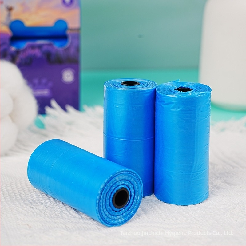 Σακούλες αποβλήτων κατοικίδιων για σκύλους και γάτες – μιας χρήσης σακούλες καθαρισμού, με επίπεδο άνοιγμα, HDPE+EPI, κανονικού πάχους