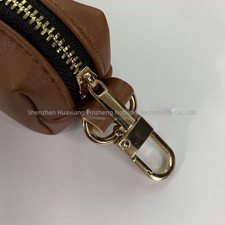 Θήκη αποθήκευσης σακουλών αποβλήτων κατοικιδίων με ζώνη μέσης, δερμάτινο, μάρκα Huaxiangpinzheng