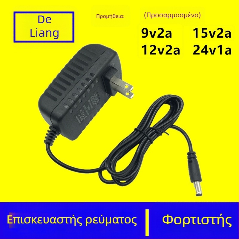 De Liang Τροφοδοτικό με πολλαπλούς εξόδους για οθόνη/εμφάνιση/LED λωρίδα — Εξόδοι: 12V2A, 9V2A, 24V1A, 15V2A, 12V3A; Βάρος: 100 g; Εφαρμογές: Οθόνη/Display/LED λωρίδα