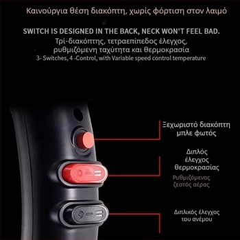 Στεγνωτήριο τριχώματος για κατοικίδια (γάτες και σκύλους) – μοντέλο Lb-820b, 1600-1999W, AC κινητήρας, σπειροειδές θερμαντικό στοιχείο, 220V