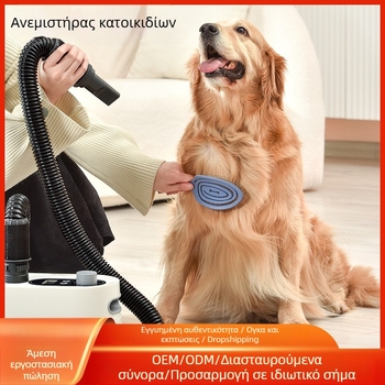 Στεγνωτήριο τριχώματος κατοικίδίων με ισχυρό DC κινητήρα, προστασία από υπερθέρμανση, 220V, πάνω από 2000W, μοντέλο PKWCSJ