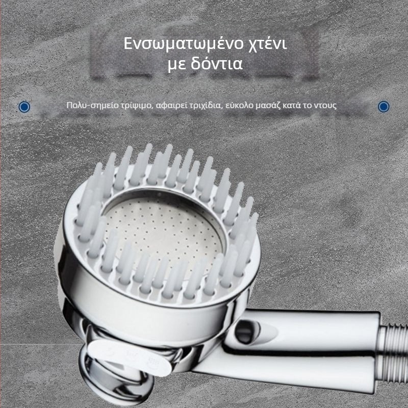 Ντουζ για μπάνιο σκύλων — Αεραντήρας ενίσχυσης ροής, Υλικό PVC, Κατηγορία: Φροντίδα τριχώματος, Μάρκα: Default item