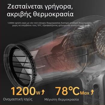 Hd-101 Στεγνωτήρας τρίχας για κατοικίδια (γάτες και σκύλοι), κινητήρας AC, 1200–1599 W, 220 V, Προστασία από υπερθέρμανση