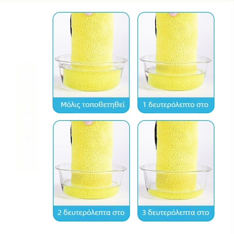 Πετσέτα για σκύλους και κατοικίδια, παχύτερη, δίπλης όψης, γρήγορο στέγνωμα, απορροφητικό ύφασμα από ίνες
