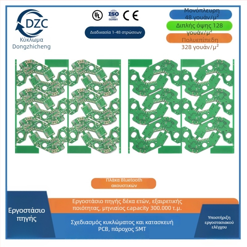 Πλακέτα PCB ελέγχου για στεγνωτήρα κατοικίδίων, 1 στρώση, υπόστρωμα 94HB, αναφλέξιμο, OSP τεχνολογία