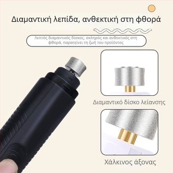 LED ηλεκτρικός λίμα νυχιών για κατοικίδια (σκύλοι και γάτες)