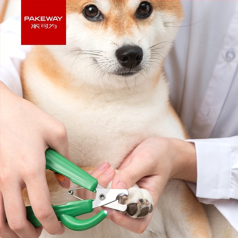 PAKEWAY Ψαλίδι νυχιών κατοικίδιων με LED φως για σκύλους