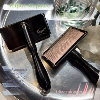 Kingpet Επαγγελματικό εργαλείο με βελόνες για σκύλους και γάτες – τιτάνιο καθρέφτης, ανώδυνο άνοιγμα κόμπων