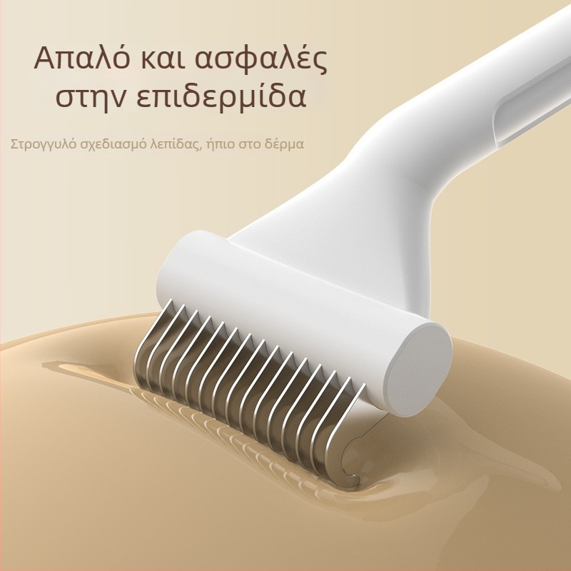 Κτένα κόμπων για μακρυμάλλες γάτες και σκύλους – Εργαλείο απομπλέγματος, PP + Ανοξείδωτο Ατσάλι, Αδειοδοτημένη μάρκα LKPET