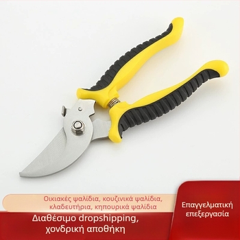 Pengyi Ψαλίδια κλαδέματος από ανοξείδωτο χάλυβα για κλάδεμα κλαδιών δέντρων — εργαλείο κηπουρικής για μοσχεύσεις και κλάδεμα
