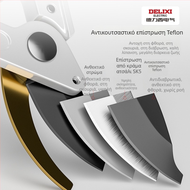 Ψαλίδια κλαδέματος Master Craftsman M79 — τρεις ρυθμιζόμενες ταχύτητες, κηπουριτικά ψαλίδια για εμβολή φρούτων σε δέντρα