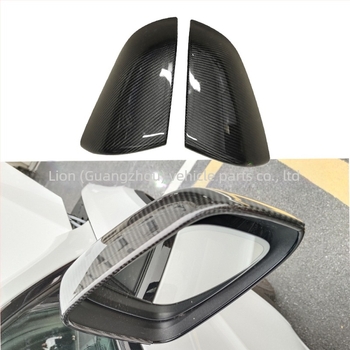 Κάλυμμα καθρέπτη οπισθοπορείας για το Tesla Model X (2021–2024) Πραγματικό ανθρακοfib – Διαδικασία κενού αυτοκλάβ, ενιαίο εξωτερικό τμήμα από ξηρό άνθρακα – LEEIION