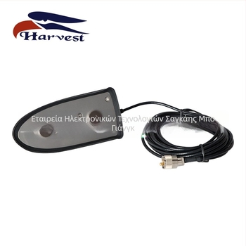 Κεραία SHARK1430 για οχήματα με διπλό τμήμα, εύρος συχνοτήτων 145/430, αντίσταση 50, κέρδος 2.15