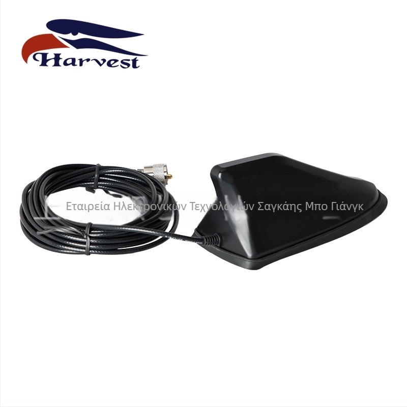 Κεραία SHARK1430 για οχήματα με διπλό τμήμα, εύρος συχνοτήτων 145/430, αντίσταση 50, κέρδος 2.15