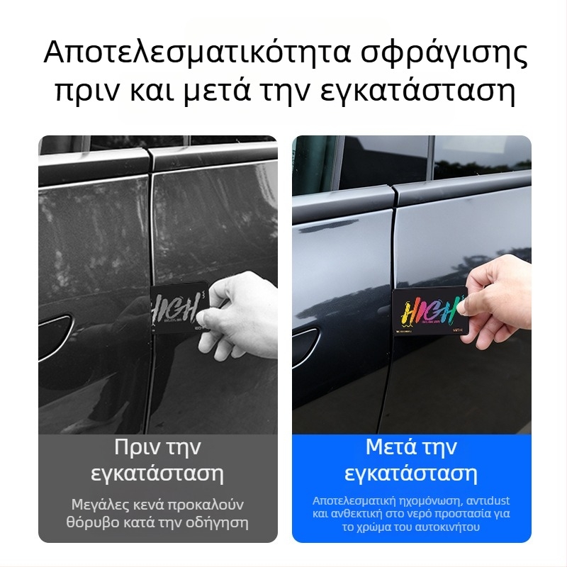 Λαστιχένιο φύλλο στεγανοποίησης αυτοκινήτου για Tesla Model Y/YL – για ολόκληρο το όχημα, μοντέλο M10148, συμβατό με Tesla Y/YL