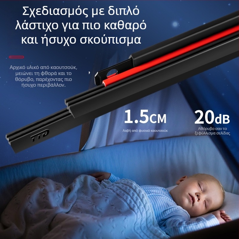 Boneless Wiper για Dongfeng Jingyi X3 SUV, μοντέλο 2016 – To Le Tu, διπλού στρώματος καουτσούκ