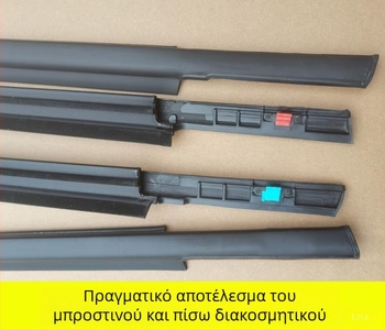 Λωρίδα σφράγισης από καουτσούκ για παράθυρα αυτοκινήτου; υλικό σιλικόνης; αυθεντική παροχή εργοστασίου; συμβατό με άλλα μοντέλα