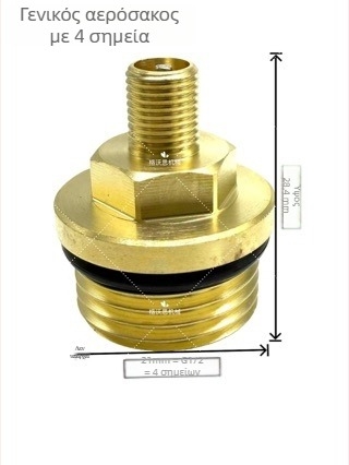Χαλκός βαλβίδα για χωρίς εσωτερικό σωλήνα – στριφτό συνδετικό, κοινή κοιλότητα πυρήνα, παγκόσμια συμβατότητα