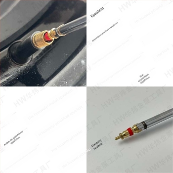 Αλουμινένιο κλειδί πυρήνα βαλβίδας ελαστικών με μαγνητική προσέλκυση, γενικά συμβατό με τυπικούς πυρήνες