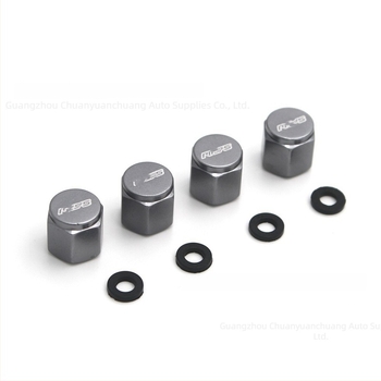 Κάλυμμα βαλβίδας για ελαστικά χωρίς αέρα, από κράμα αλουμινίου, με δακτύλιο σφράγισης σκόνης, βιδωτή εγκατάσταση, παγκόσμια συμβατότητα