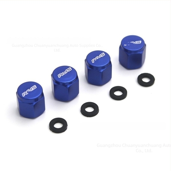 Κάλυμμα βαλβίδας για ελαστικά χωρίς αέρα, από κράμα αλουμινίου, με δακτύλιο σφράγισης σκόνης, βιδωτή εγκατάσταση, παγκόσμια συμβατότητα