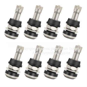 Βαλβίδα χωρίς εσωτερικό σωλήνα για ελαστικά (σώμα από χαλκό, εγκατάσταση Snap-on, τυπικό πυρήνα βαλβίδας, συμβατή με αυτοκίνητα και μοτοσικλέτες)