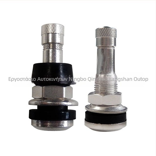 Βαλβίδα χωρίς εσωτερικό σωλήνα για ελαστικά (σώμα από χαλκό, εγκατάσταση Snap-on, τυπικό πυρήνα βαλβίδας, συμβατή με αυτοκίνητα και μοτοσικλέτες)