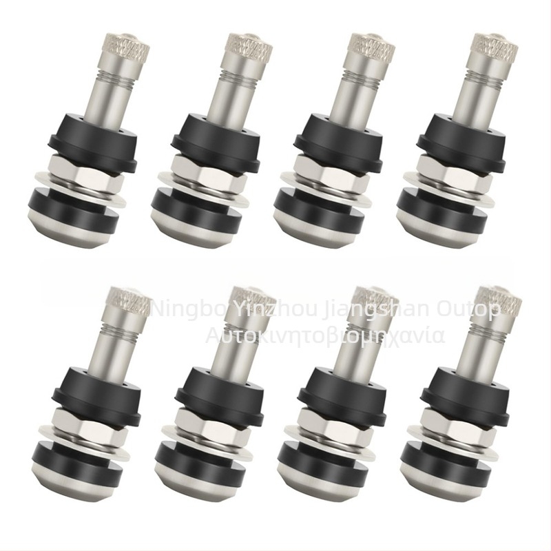 Βαλβίδα χωρίς εσωτερικό σωλήνα για ελαστικά (σώμα από χαλκό, εγκατάσταση Snap-on, τυπικό πυρήνα βαλβίδας, συμβατή με αυτοκίνητα και μοτοσικλέτες)